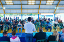 O Governo do Paraná entregou nesta quinta-feira (4) kits de robótica para mais 23 instituições de ensino, de nove municípios. A entrega foi feita pelo chefe da Casa Civil do Governo do Paraná, Guto Silva, pelo secretário da Justiça, Família e Trabalho, Ney Leprevost, e pelo diretor geral da Secretaria da Educação e do Esporte, Vinicius Neiva. Foto: Guilherme Flores/Casa Civil