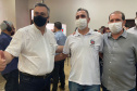 O secretário de Estado da Saúde, Beto Preto, assinou nesta sexta-feira (5) a autorização para o aumento no repasse de custeio ao Hospital Moacir Micheletto, em Assis Chateaubriand, logo após a visita na unidade. - Assis Chateaubriand, 05/11/2021 - Foto: Andressa Desyreé / Sesa