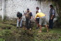IAT resgata jacaré-do-papo-amarelo de canal em Matinhos. Foto: IAT