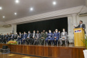 O governador Carlos Massa Ratinho Junior recebeu nesta sexta-feira (5) o título de “Benfeitor do Oeste”. A homenagem é dos prefeitos que integram a Associação dos Municípios do Oeste do Paraná foi conferida durante a 15ª edição do maior evento da imprensa da região, o Prêmio Amop de Jornalismo. 
Foto Gilson abreu/AEN
