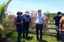 Entrega de pavimentação de estrada rural e de máquinas, caminhão e equipamentos para cooperativas de agricultura familiar, inauguração de cozinha comunitária. Estas foram algumas das ações dos secretários estaduais da Agricultura e do Abastecimento, Norberto Ortigara, e do Planejamento e Projetos Estruturantes, Valdemar Bernardo Jorge, na semana passada na região do Norte Pioneiro. - Curitiba, 08/11/2021 - Foto: SEAB