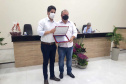 Entrega de pavimentação de estrada rural e de máquinas, caminhão e equipamentos para cooperativas de agricultura familiar, inauguração de cozinha comunitária. Estas foram algumas das ações dos secretários estaduais da Agricultura e do Abastecimento, Norberto Ortigara, e do Planejamento e Projetos Estruturantes, Valdemar Bernardo Jorge, na semana passada na região do Norte Pioneiro. - Curitiba, 08/11/2021 - Foto: SEAB