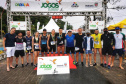 Muita disputa e adrenalina marcaram o final de semana com competições na terra, água e mar, nos Jogos de Aventura e Natureza - Etapa Litoral. No domingo (7) encerraram as competições nas modalidades de bodyboarding, beach tênis, parapente, aquathlon, corrida de aventura e ciclismo. -  Curitiba, 08/11/2021 - Foto: Paraná Esporte