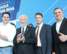 O projeto Caixa D´Água Boa, do governo Carlos Massa Ratinho Junior, conquistou nesta quinta-feira o prêmio ODS (Objetivos do Desenvolvimento Sustentável). O anúncio foi feito pela equipe do Sesi durante o Congresso ODS 2021. - Curitiba, 26/11/2021 - Foto: SEJUF