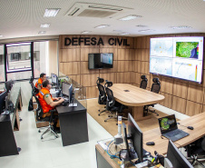 Defesa Civil promove eventos online para debater prevenção de riscos e desastres - Curitiba, 13/10/2021 - Foto: Defesa Civil do Paraná