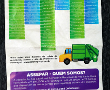 Portos do Paraná coordena ação de educação ambiental em Paranaguá. Foto: Portos do Paraná