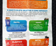 Portos do Paraná coordena ação de educação ambiental em Paranaguá. Foto: Portos do Paraná
