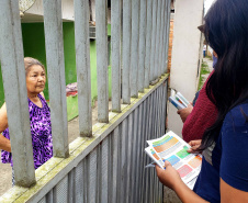 Portos do Paraná coordena ação de educação ambiental em Paranaguá. Foto: Portos do Paraná