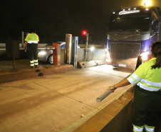 Encerramento dos atuais contratos de concessão de rodovias no Paraná. Abertura das catracas da praça de pedágio da Ecovia, na BR-277, em São José dos Pinhais, ocorrida à 0h00 deste domingo. - Curitiba, 28/11/2021 - Foto: Ari Dias/AEN