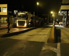 Encerramento dos atuais contratos de concessão de rodovias no Paraná. Abertura das catracas da praça de pedágio da Ecovia, na BR-277, em São José dos Pinhais, ocorrida à 0h00 deste domingo. - Curitiba, 28/11/2021 - Foto: Ari Dias/AEN