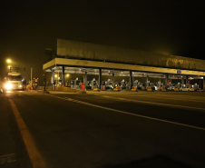 Encerramento dos atuais contratos de concessão de rodovias no Paraná. Abertura das catracas da praça de pedágio da Ecovia, na BR-277, em São José dos Pinhais, ocorrida à 0h00 deste domingo. - Curitiba, 28/11/2021 - Foto: Ari Dias/AEN