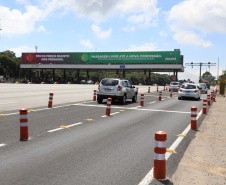 Encerramento dos atuais contratos de concessão de rodovias no Paraná. Abertura das catracas da praça de pedágio da Ecovia, na BR-277, em São José dos Pinhais, ocorrida à 0h00 deste domingo. - Curitiba, 28/11/2021 - Foto: Ari Dias/AEN