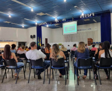 Desde segunda-feira (22), o programa PlanificaSUS teve a adesão formalizada de 115 municípios do Estado e de todos os consórcios da macrorregião Noroeste. Um a um, prefeitos e secretários municipais das Regionais de Saúde assinaram o termo de participação no projeto. - Curitiba, 25/11/2021 - Foto: Maria Sezineide Cavalcante de Melo - 11RS