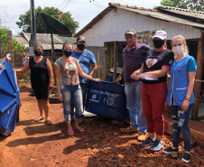 O projeto Caixa D´Água Boa, do governo Carlos Massa Ratinho Junior, conquistou nesta quinta-feira o prêmio ODS (Objetivos do Desenvolvimento Sustentável). O anúncio foi feito pela equipe do Sesi durante o Congresso ODS 2021. - Curitiba, 26/11/2021 - Foto: SEJUF