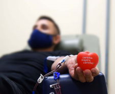 Hemepar celebra Dia Mundial do Doador de Sangue nesta quinta-feira; veja como ajudar. Foto: Américo Antonio/SESA