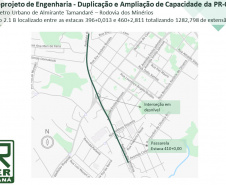 O Departamento de Estradas de Rodagem do Paraná (DER/PR) realizou nesta sexta-feira (12) a fase de lances da licitação do projeto e da obra de duplicação da PR-092, a Rodovia dos Minérios, no perímetro urbano de Almirante Tamandaré, na Região Metropolitana de Curitiba. Foto: Ari Dias/AEN