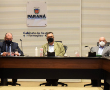Estado do Paraná discute parceria com Instituto Carlos Chagas - Fiocruz para Dexenvolvimento Sustentavel. Foto: Geraldo Bubniak/AEN