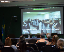 O secretário de Estado da Saúde, Beto Preto, acompanhou o encerramento do ano letivo do curso Técnico em Enfermagem da Escola de Saúde Pública. - Curitiba, 23/11/2021 - Foto: Américo Antonio/SESA