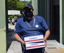 Estado distribui mais 474 mil vacinas contra a Covid-19 . Foto: Américo Antonio/SESA