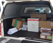 Estado distribui mais 474 mil vacinas contra a Covid-19 . Foto: Américo Antonio/SESA