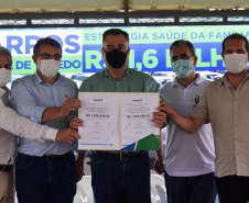 Estado entrega 48 carros para a Saúde da Família de 18 municípios da região de Toledo