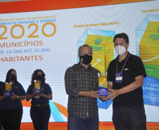 Prêmio Estadual de Microcrédito Fomento Paraná e Sebrae 2020. Foto: Luciano Patzsch/ Fomento Paraná