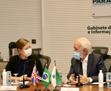 Paraná firma parceria com Governo britânico para ensino de inglês nas escolas públicas Foto: Camila Tonett/Vice-Governadoria