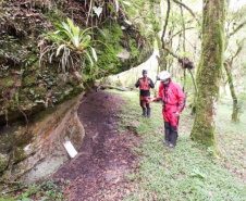 Projeto da UEPG realiza inventário de sítios arqueológicos com pinturas rupestres nos Campos Gerais