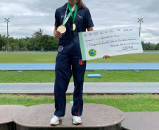 Isabela Abreu é destaque no pentatlo moderno. Paraná Esporte