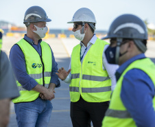 Terminal de contêineres do Porto de Paranaguá alcança marca de 1 milhão de unidades movimentadas