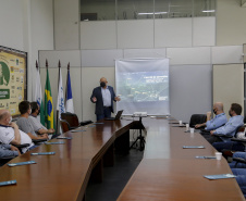 Em Guarapuava, Governo e Sindusmadeira avaliam impacto da Nova Ferroeste para o setor