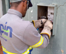 Já são 100 mil os medidores substituídos pelo Programa Rede Elétrica Inteligente (REI), da Copel, nos 35 municípios paranaenses em que ele teve início. Esse número representa o equivalente a 20 municípios como Ipiranga, no Centro-Sul do estado, onde a tecnologia foi implantada como projeto-piloto em 2018 e hoje opera com todas as funcionalidades. - Curitiba, 10/11/2021 - Foto: Copel