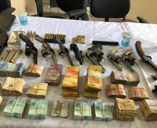 Operação Ostentação da Polícia Militar cumpre 41 mandados de Busca e Apreensão e apreende armas e carros de luxo na RMC e Litoral. Foto: SESP