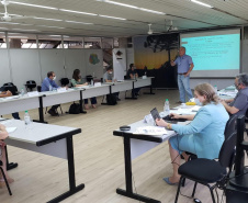 O Instituto de Desenvolvimento Rural do Paraná ? Iapar-Emater (IDR-Paraná) está criando estratégias para potencializar os serviços prestados ao agricultor paranaense. O tema foi discutido na segunda reunião ordinária do Comitê Técnico Científico (CTC) do órgão, realizada nesta terça-feira (23), em Curitiba. - Curitiba, 23/11/2021 - Foto: IDR-Paraná