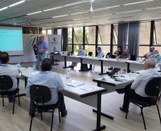 O Instituto de Desenvolvimento Rural do Paraná ? Iapar-Emater (IDR-Paraná) está criando estratégias para potencializar os serviços prestados ao agricultor paranaense. O tema foi discutido na segunda reunião ordinária do Comitê Técnico Científico (CTC) do órgão, realizada nesta terça-feira (23), em Curitiba. - Curitiba, 23/11/2021 - Foto: IDR-Paraná