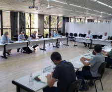 O Instituto de Desenvolvimento Rural do Paraná ? Iapar-Emater (IDR-Paraná) está criando estratégias para potencializar os serviços prestados ao agricultor paranaense. O tema foi discutido na segunda reunião ordinária do Comitê Técnico Científico (CTC) do órgão, realizada nesta terça-feira (23), em Curitiba. - Curitiba, 23/11/2021 - Foto: IDR-Paraná