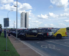 Paraná é contemplado com R$ 12,1 milhões em viaturas, capacetes e acessórios do Ministério da Justiça e Segurança Pública - Brasília, 25/11/2021 - Foto: SESP-PR