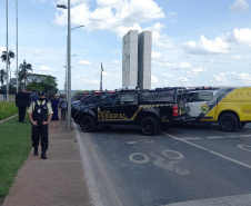 Paraná é contemplado com R$ 12,1 milhões em viaturas, capacetes e acessórios do Ministério da Justiça e Segurança Pública - Brasília, 25/11/2021 - Foto: SESP-PR