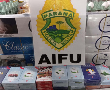 Operação apreende arma de fogo e produtos contrabandeados em Curitiba e no Litoral