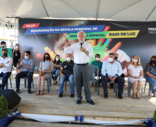 O vice-governador Darci Piana visita a Escola Especial Raio de Luz e a empresa Sepac em Mallet, nesta quarta-feira (1)