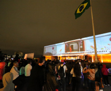 Espetáculo Natal do Palácio encanta novamente o público curitibano