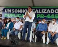 Governador assina ordem de serviço para duplicação da PR-445 entre Mauá da Serra e Lerroville