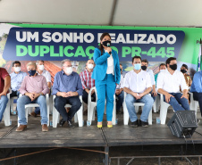 Governador assina ordem de serviço para duplicação da PR-445 entre Mauá da Serra e Lerroville