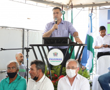 O governador Carlos Massa Ratinho Junior inaugurou nesta sexta-feira (17) o novo Hospital Juarez Barreto, no município de Faxinal, no Vale do Ivaí, após obras de ampliação. - Faxinal, 17/12/2021 - Foto: Ari Dias