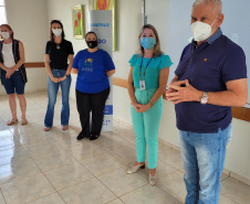 Sanepar entrega lousa digital para Apae de Guaraniaçu