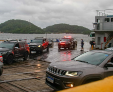 CGE verifica serviço de travessia da Baía de Guaratuba