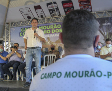 Governador do Paraná, Carlos Massa Ratinho Junior em Campo Mourão