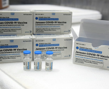 Mais 136 mil doses de vacinas Janssen chegam ao Paraná nesta terça-feira