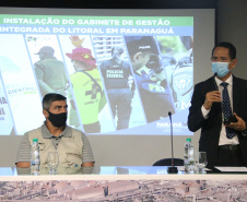 Litoral recebe Gabinete de Gestão Integrada de Segurança Pública em Paranaguá