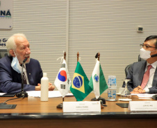 Paraná e Coreia do Sul estreitam laços com visita de embaixador ao Paraná